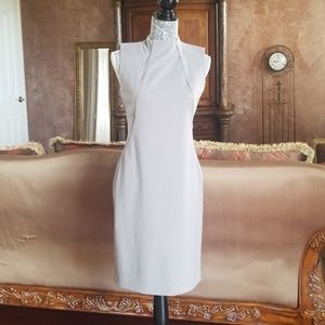 Calvin klein tailored zippers dress